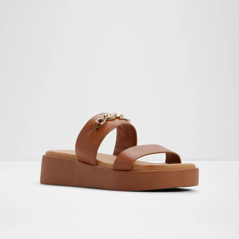 Aldo  HALAMAEVER Open Toe Wedge Sandals for Women | Best Price UAE